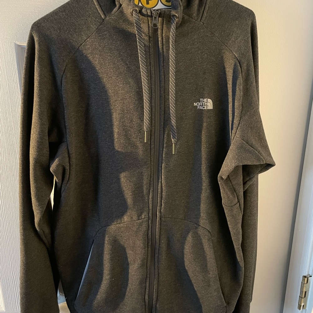 North face zip up jacket